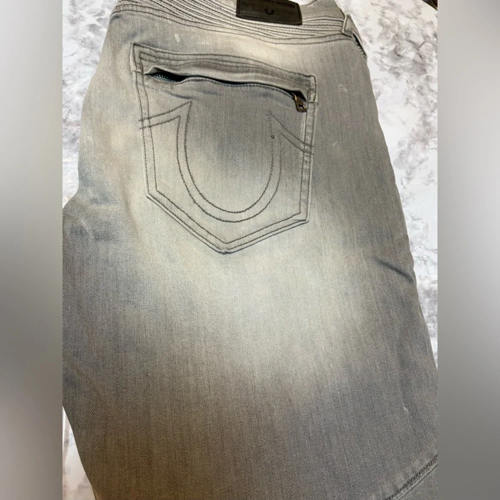 Vintage True religion Rocco moto men’s jeans size 36 X. 30